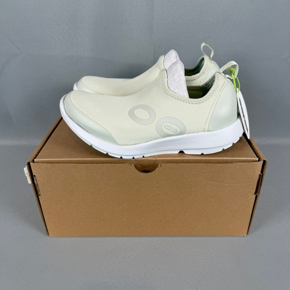 Oofos OOmg Sport Recovery Sneakers Womens 6 Cosmic Gray Slip-On Lightweight NIB